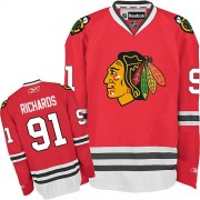 Reebok Chicago Blackhawks 91 Men's Brad Richards Red Authentic Home NHL Jersey