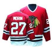 CCM Chicago Blackhawks 27 Men's Jeremy Roenick Red Authentic Throwback NHL Jersey