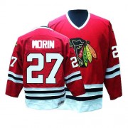 CCM Chicago Blackhawks 27 Men's Jeremy Roenick Red Authentic Throwback NHL Jersey