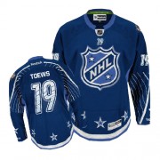 Reebok Chicago Blackhawks 19 Men's Jonathan Toews Navy Blue Authentic 2012 All Star NHL Jersey