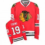 Reebok Chicago Blackhawks 19 Youth Jonathan Toews Red Authentic Home NHL Jersey