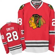 Reebok Chicago Blackhawks 28 Men's Ben Smith Red Premier Home NHL Jersey