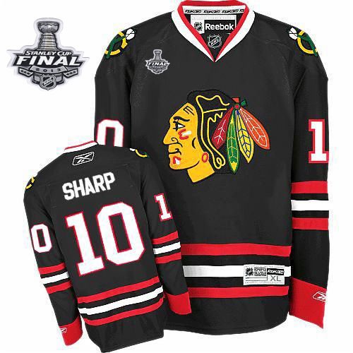 Patrick Sharp Black Authentic Third 