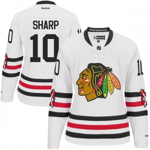 white blackhawks jersey